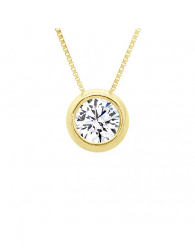 Collier Solitaire en Or - Alcippé