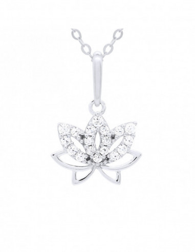 Collier Lotus en Or - Orithie