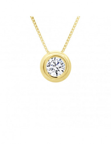 Collier Solitaire en Or - Alcinoé